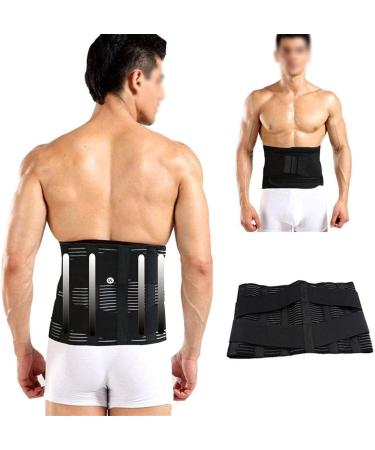 Samnuerly Lumbar Support Belt - Adjustable Back Support for Men & Women | Thermal Lower Spine Protection (XX Large) - Buy Online on GoSupps.com