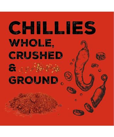 Nature Kitchen Chilli Flake 350g - Gluten-Free & Vegan Seasoning Spices for Everyday Cooking - Buy Online on GoSupps.com