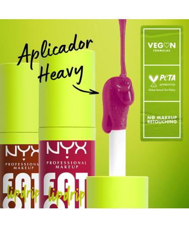 NYX Professional Makeup Fat Oil Lip Drip - Moisturizing Gloss Intensive Shine & 12-Hour Care Color: That's Chic 2 Pack (4.8 ml) - Buy Online on GoSupps.com