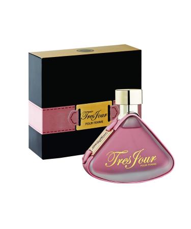 Armaf Tres Jour for Women Eau de Parfum Spray 3.4 Ounce 3.4 Ounce (Pack of 1)