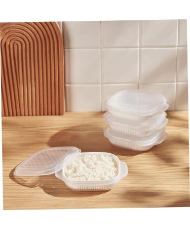 HOLIDYOYO Insulated Hot Lunch Box 2pcs Box Kitchen Rice Lunch Box Micro-Wave Oven Steamer Crisper Tray - Buy Online on GoSupps.com