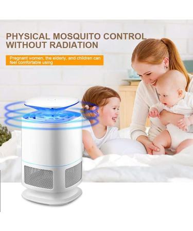 USB LED Mosquito Killer Physical Mosquito Traps No Noise Bug Zapper for Outdoor and Indoor Black - Buy Online on GoSupps.com