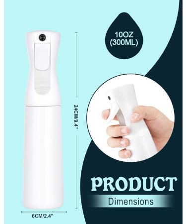 Buy Creamify 300ml Ultra Fine Hair Spray Bottle - Continuous Floral Atomizer for Hairdressers & Plants - Essential Hairdressing Accessory - Buy Online on GoSupps.com