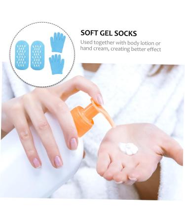 VINTORKY Spa Socks Dry Feet Gel Socks Crutch Handle Covers Moisturizing Toe Socks Moisturizing Socks Boho Alligator Hair Clips Cracked Skin Socks Glove Gel Socks for Moisturizing Moisturize 20.00X13.00X3.30CM - Buy Online on GoSupps.com