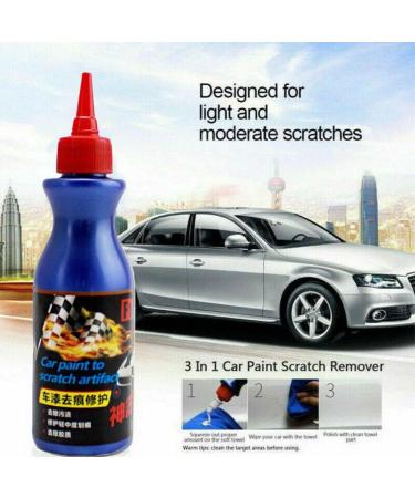 Scratch Repair Wax for Car Professional Car Paint Scratch Repair Agent Car Wax Scratch Remover Car Scratch Repair Wax with Wipe & Spong (3PCS) - Buy Online on GoSupps.com