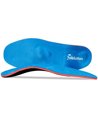 Solelution Arch - Hallux Valgus/Rigidus - For complaints on the forefoot - Orthopedic insoles - for women and men ... 45 blue