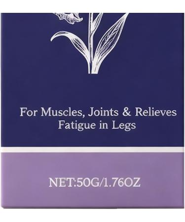 Duqulle Muscle Relaxation Cream 50g Natural Comfort Care Foot Recovery Cream for Home Back Neck Night Time Sports Use Travel Office Life - Buy Online on GoSupps.com