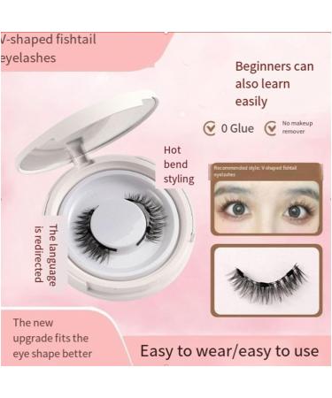 Krafty Magnetic Eyelashes krafty lashes magnetic eyelashes krafty krafty magnetic lashes Magnetic Eyelashes With Applicator Reusable Magnetic Eyelashes (1pair Fuller) 1pair Fuller - Buy Online on GoSupps.com