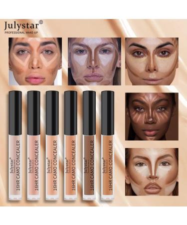 Julystar Makeup Concealer Liquid Foundation Durable Makeup Foundation Cream Makeup Beauty Makeup (104) - Buy Online on GoSupps.com