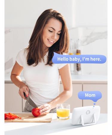 GHB Baby Monitor with Camera - 4.3 Inch LCD 720p Night Vision 350 Rotation Eco Mode - 2 Cameras for Enhanced Baby Monitoring - Buy Online on GoSupps.com