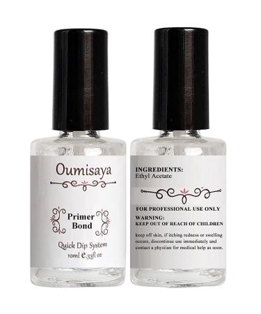 Oumisaya Nail Dip Powder Liquid Set: Primer Bond, Base Coat, Activator, Top Coat DP008 - Buy Online on GoSupps.com