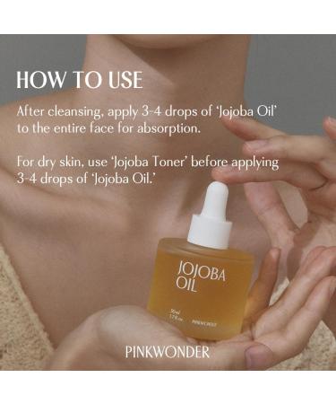 PINKWONDER USDA Organic Jojoba Oil | 100% Pure Cold-Pressed Oil for Face & Facial Care Gua Sha | Non-Greasy Korean Skin Care for Women 0.33oz (10ml) Jojoba oil 0.33 Fl Oz (Pack of 1) - Buy Online on GoSupps.com