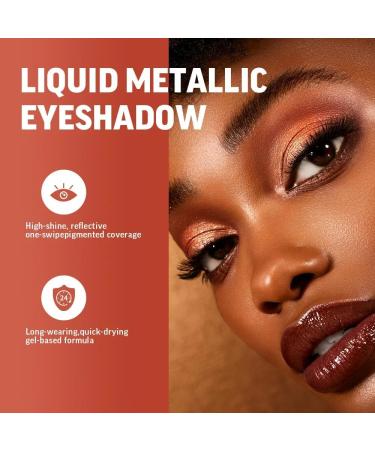 Face Body Highlighting Glitter Liquid Eyeshadow (Number 03) - Buy Online on GoSupps.com