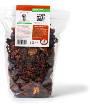 Pakka AG PAKKA Bio Fairtrade Tomatoes sundried 1000 g without sulphur unsalted unoiled from old varieties directly from small farmers from Samarkand Uzbekistan vegan and ecological 1 kg - Buy Online on GoSupps.com