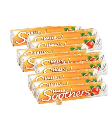 Halls Soothers Lozenges Peach & Raspberry 10 (Pack of 10) Delicious Sweets with A Soothing and Refreshing Liquid Centre Sold by Kidzbuzz