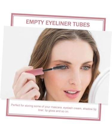 POPETPOP 5pcs Gloss Portable Bottle Diy Eye Mascara Containers Eyelash Storage Refillable Cream Dispensers - Buy Online on GoSupps.com