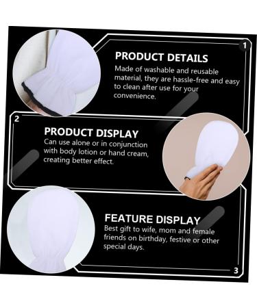 Housoutil 2 Pairs Maintenance Essential Oil Gloves Paraffin Wax Hand Cover Sliding Mitt Heating Gloves Parrafin Wax Hand Care Mitten Nail Art Hand Gloves Warm Flannel White Bath Mat Mittens - Buy Online on GoSupps.com