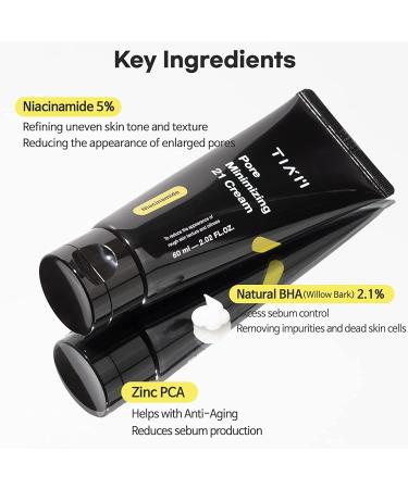  TIAM Pore Minimizing 21 Cream (TUBE) 60ml - Buy Online on GoSupps.com