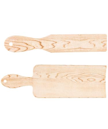 BETOOKY 2 pi ces Planche Teinture Cheveux Bois Grain Taille L et Petite Outil Coiffure pour Coloration et M ches DIY Portable et Facile Utiliser Accessoire Pratique pour Salon et