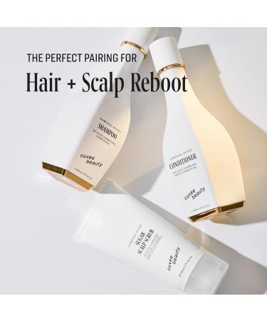 Cuvee Sugar Scalp Scrub - Exfoliating Hair Scrub for Flaky & Oily Scalps - 5 fl oz Champagne-Infused Formula - Removes Dead Skin & Oil - Color Safe - Buy Online on GoSupps.com
