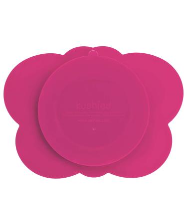 Kushies Siliplate Silicone Suction Plate for Toddlers - Pink Butterfly (Candy) | BPA, PVC & Phthalate Free | Non-Slip Feeding Dish | Dishwasher, Microwave & Oven Safe - Buy Online on GoSupps.com
