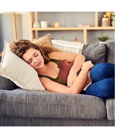 Hot Water Bottles for Pain Relief | Seamless Heat & Cold Therapy | Plush Adult Bed Bottles - International Shipping - Buy Online on GoSupps.com