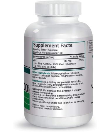 Bronson Vitamin C 1000mg with Zinc for Immune Support - Non-GMO Ascorbic Acid Supplement - Buy Online on GoSupps.com