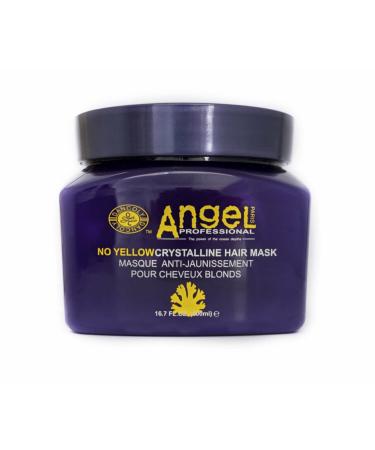 Angel Professional No Yellow Crystalline Haarmask 500 ml Perfect combination of shea butter pink centifolia flower and orange blossom oil