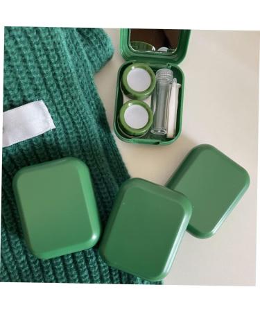 Buy Healeved Contact Lens Case with Mirror - Colored Organizer & Protective Container for Contacts - Perfect Travel Eye Lens Storage - Buy Online on GoSupps.com