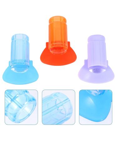 Minkissy 6PC Nail Art Tool Set - Clear Silicone Stamper & Nail Scraper for Salon Quality Results - Buy Online on GoSupps.com