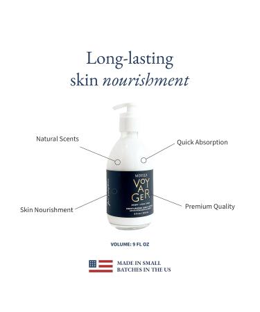 MERSEA Luxury Shea Lotion - Hand & Body Lotion in Glass Pump Bottle Voyager 9 oz | Nourishing Moisturizer for Soft Skin - Buy Online on GoSupps.com