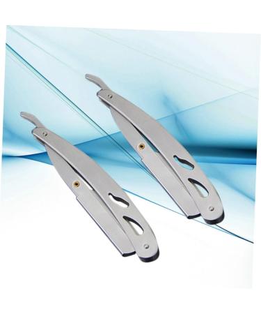 Beaupretty Stainless Steel Razor Holder | Vintage Shaver Stand & Blade Organizer | 2 PCs for Men - Buy Online on GoSupps.com
