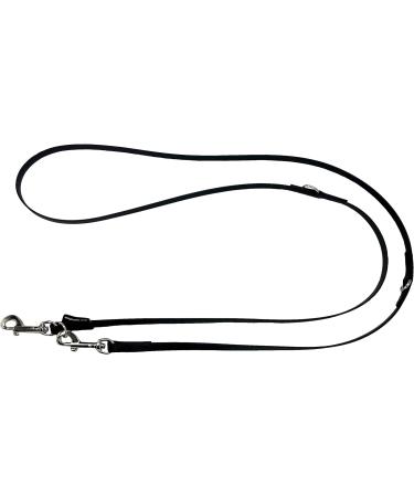 Biothane Dog Leash for Small & Large Dogs | Adjustable Lengths 2m to 5m | Durable with Silver Hook | 9mm & 13mm Options - Buy Online on GoSupps.com