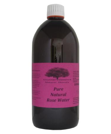Pure Natural Rose Floral Water 1000ml floral 1 l (Pack of 1)