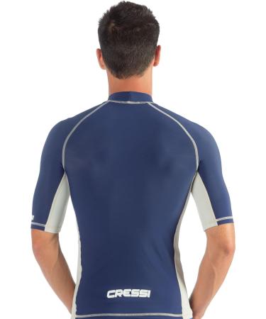 Cressi Rash Guard for Men - Long Sleeve UV Protection Shirt for Water Sports | XL/6 (56) - Elastic Fabric UPF 50+ - Buy Online on GoSupps.com