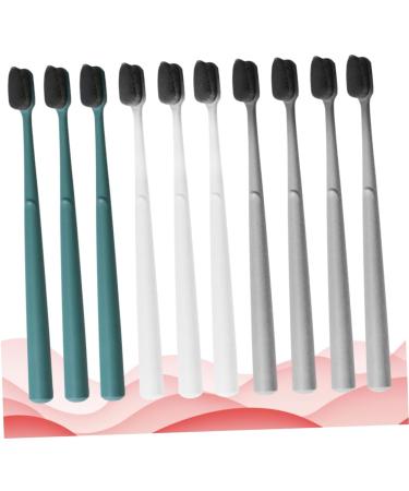 Minkissy 10-Pack Nylon Interdental Cleaning Toothbrushes | Travel Oral Care Tool for Adults | Best Tooth Cleaning Solution - Buy Online on GoSupps.com