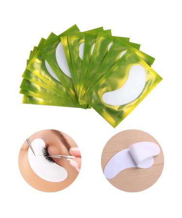 Shop Lunamoon Eye Pads for Eyelash Extensions - Green Gel Pads for Lifting & Coloring | 50 Couples - Buy Online on GoSupps.com