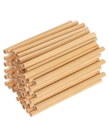 Bee House Bee Tubes 50pcs:Mason Bee Tube Refill Ground Mason Bees for Bee Storage Tubes Bee Habitat Mason Bee House Tubes Carpenter Bee House Mason Bee Paper Inserts Hive Lining