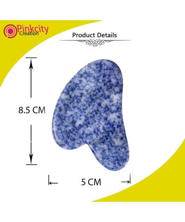 Natural Stone Triangle Guasha Board - Jade Scraper Tool for Body Spa & Skin Care | Lift Decrease Puffiness Tighten Skin - Buy Online on GoSupps.com