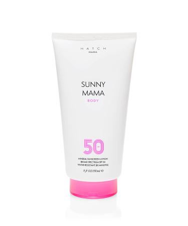 HATCH Collection | Sunny Mama Body Sunscreen | Mineral Sunscreen Broad Spectrum SPF 50  Pregnancy Safe  SPF For Body