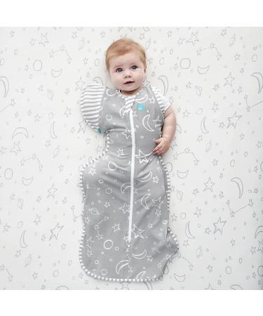 Love To Dream Swaddle Up Transition Bag Bamboo Medium - Ideal for Moderate Temperatures - Grey - 6-8.5kg - Buy Online on GoSupps.com