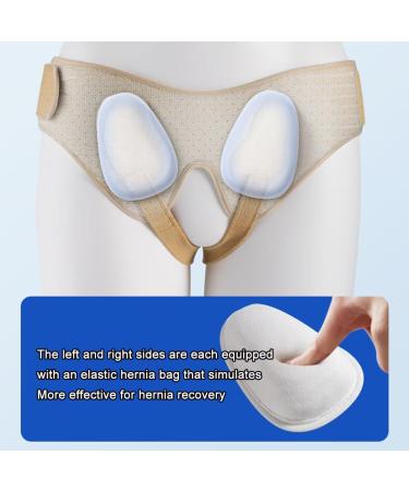 Belly Belt for Men - Hernia Relief with Velcro Fastening | Comfort for Inguinal Hiatal & Femoral Hernias (Small - Buy Online on GoSupps.com