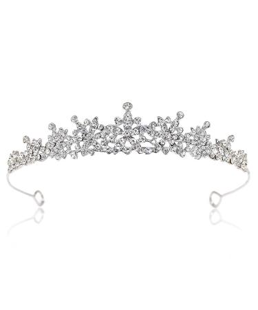 Rhinestone Crystal Tiaras and Crowns Headband For Women Birthday Pageant Wedding Prom Princess Crown - Buy Online on GoSupps.com