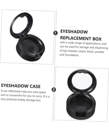 Angoily 6pcs Box Eye Shadow Replacement Box Eyeshadow Plastic to Go Containers Makeup Tool Empty Box Pack - Buy Online on GoSupps.com