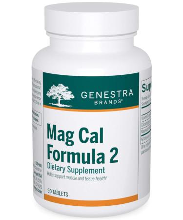 Genestra Brands Mag Cal Formula 2 | Magnesium and Calcium in a 2:1 Ratio | 90 Tablets