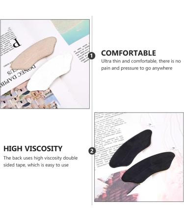 2 Pairs Sponge Heel Grips - Non-Slip High Heel Cushions for Comfort & Support | Wear-Resistant Heel Pads for All Shoes - Buy Online on GoSupps.com