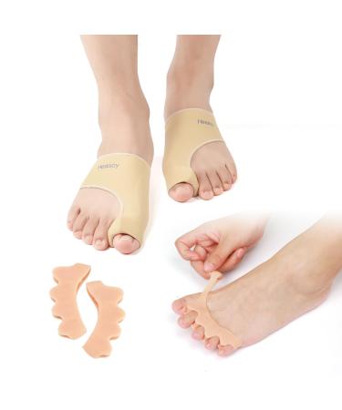 Bunion Corrector and Bunion Relief Sleeve with Gel Bunion Pads for Women and Men Restoring Toes to Their Original Shape Big Toe Corrector Fix Hallux Valgus Corrector Toe Straightener