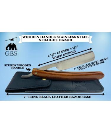 G.B.S Complete Men's Wood Shaving Set | Premium Wet Shaving Kit for a Smooth Shave - International Shipping Available - Buy Online on GoSupps.com