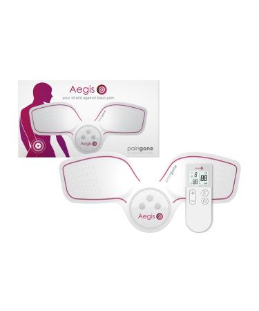 Paingone Aegis - The Powerful Portable Tool That Can Help Relieve Lower Back Pain Quickly - Portable Lightweight and Fits Discreetly Under Clothing - Wireless Rechargeable and Remote Controlled