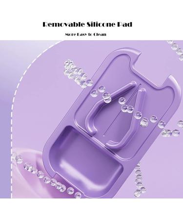 Dyroe Tablet Divider & Pill Cutter Split Large & Small Tablets with Storage Compartment Portable Vitamin Pill Splitter (Purple) - Buy Online on GoSupps.com